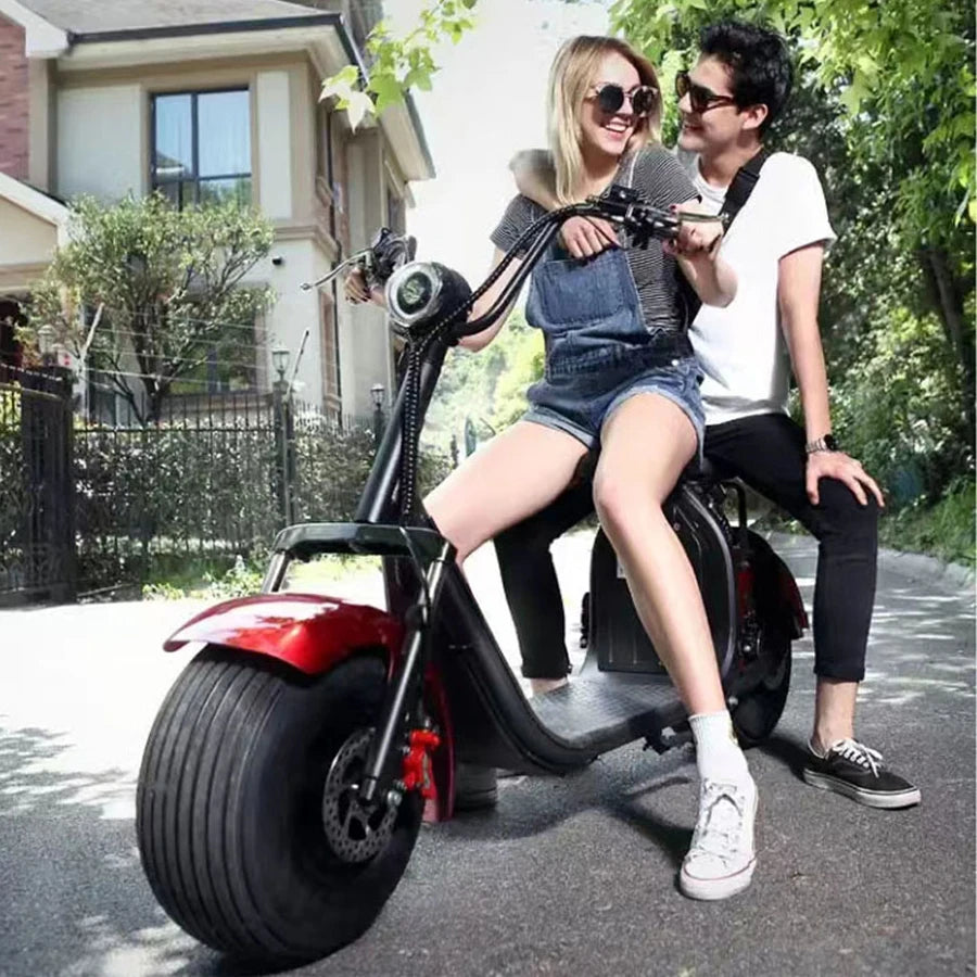 Factory Price China Simple Design City Coco Moto Fat Tire 1500/2000/3000W Electric Scooter Of Adult